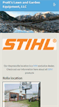 Mobile Screenshot of prattslawn.com
